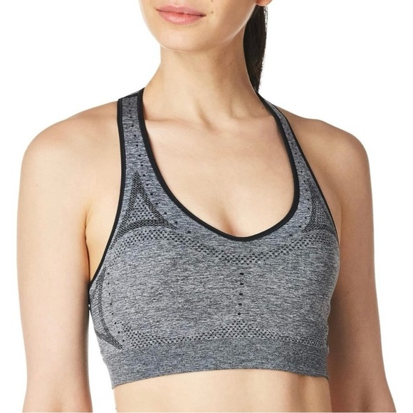 Hanes | NWT! | Seamless Racerback Moderate-Support Sports Bra - Picture 1 of 8